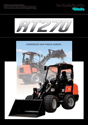 Ładowarki kołowe Kubota RT270