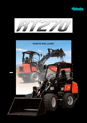 Ładowarki kołowe Kubota RT270