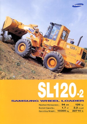 Ładowarki kołowe Samsung SL 120-2