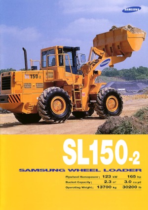 Ładowarki kołowe Samsung SL 150-2