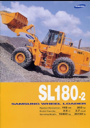 Ładowarki kołowe Samsung SL 180-2