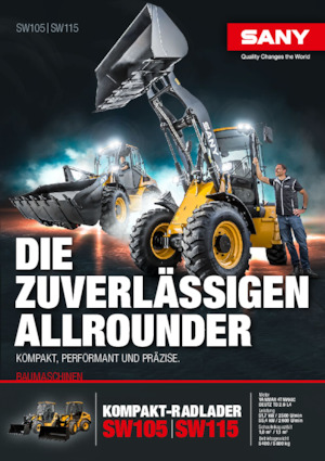 Ładowarki kołowe Sany SW115