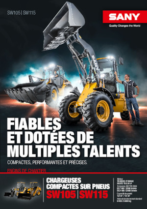 Ładowarki kołowe Sany SW115