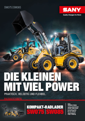 Ładowarki kołowe Sany SW085