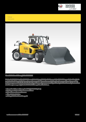 Ładowarki teleskopowe Wacker Neuson TH522