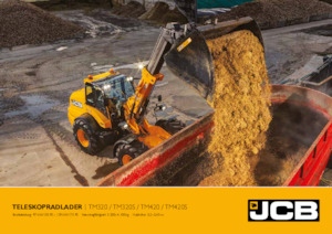 Ładowarki kołowe JCB TM320 S 