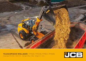 Ładowarki kołowe JCB TM320 S 