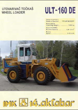 Ładowarki kołowe 14. OKTOBAR ULT-160 DE