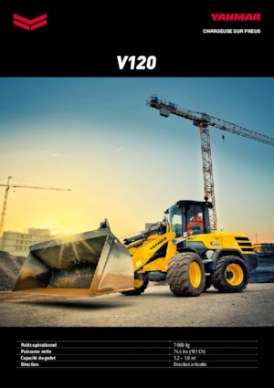 Ładowarki kołowe Yanmar V 120