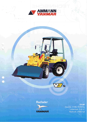 Ładowarki kołowe Yanmar V 3-5
