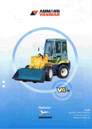 Ładowarki kołowe Yanmar V 4-5