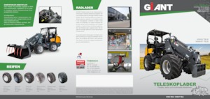 Ładowarki kołowe Giant V 5003 Tele