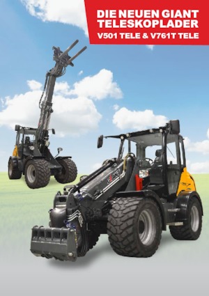 Ładowarki kołowe Giant V 761 T Tele