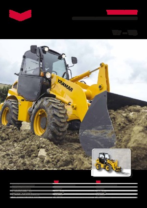 Ładowarki kołowe Yanmar V8 