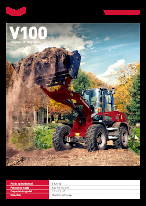 Ładowarki kołowe Yanmar V100