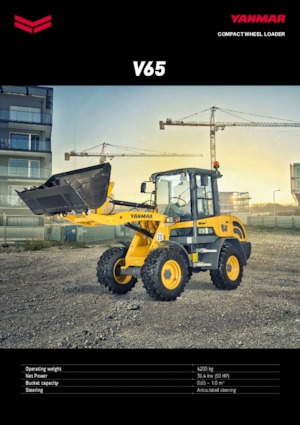 Ładowarki kołowe Yanmar V65
