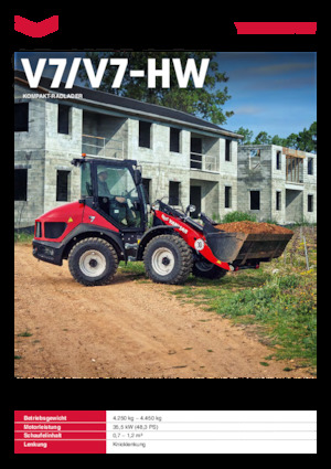 Ładowarki kołowe Yanmar V7-HW
