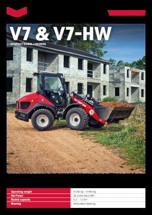 Ładowarki kołowe Yanmar V7-HW