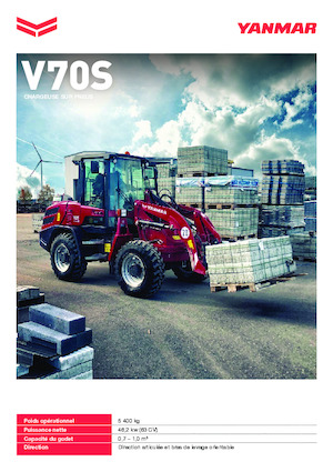 Ładowarki kołowe Yanmar V70S