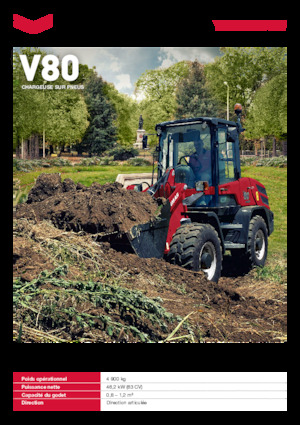 Ładowarki kołowe Yanmar V80