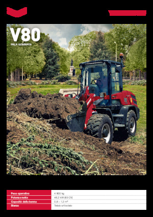 Ładowarki kołowe Yanmar V80