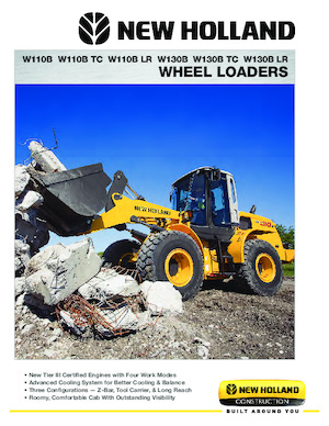 Ładowarki kołowe New Holland W110 B TC