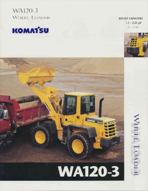 Ładowarki kołowe Komatsu W 120-3