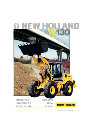 Ładowarki kołowe New Holland W 130