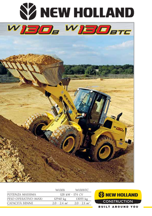 Ładowarki kołowe New Holland W130TC