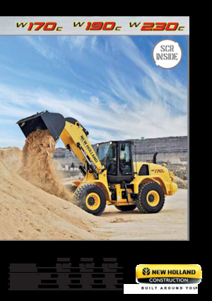 Ładowarki kołowe New Holland W170C