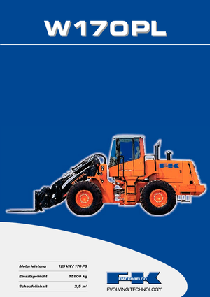 Ładowarki kołowe Fiat Kobelco W 170 PL