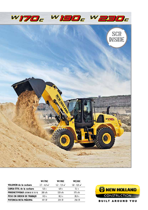 Ładowarki kołowe New Holland W 170 TC