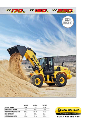 Ładowarki kołowe New Holland W 170 TC