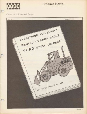 Ładowarki kołowe Case W 36