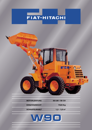 Ładowarki kołowe Fiat-Hitachi W 90