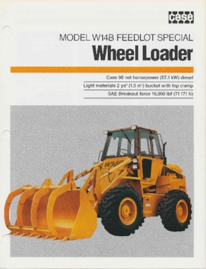 Ładowarki kołowe Case W14B