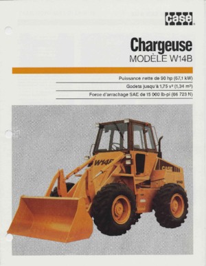Ładowarki kołowe Case W14B