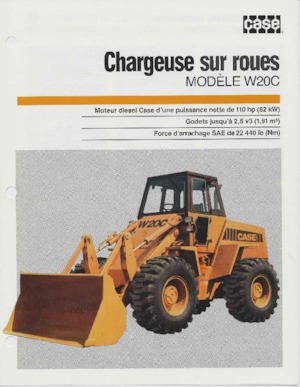 Ładowarki kołowe Case W20C