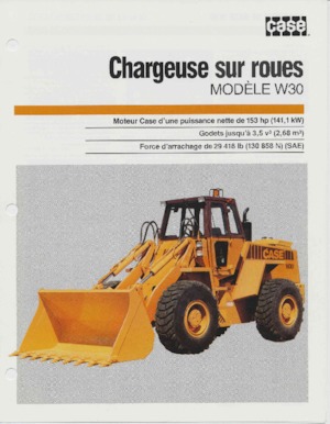 Ładowarki kołowe Case W30