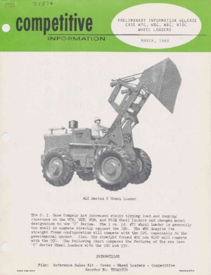 Ładowarki kołowe Case W7C