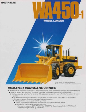 Ładowarki kołowe Komatsu WA 450-1