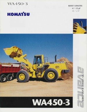 Ładowarki kołowe Komatsu WA 450-3