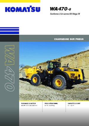 Ładowarki kołowe Komatsu WA470-8E0