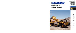 Ładowarki kołowe Komatsu WA600-6