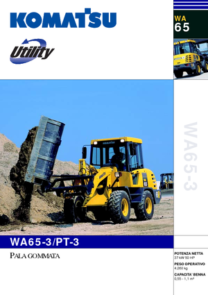 Ładowarki kołowe Komatsu WA65-3