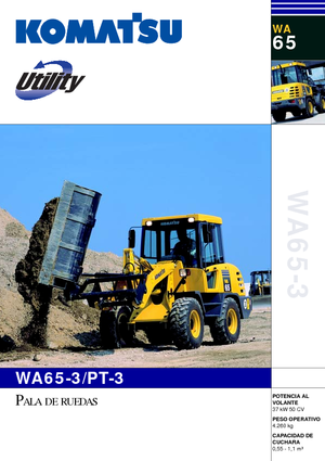 Ładowarki kołowe Komatsu WA65-3