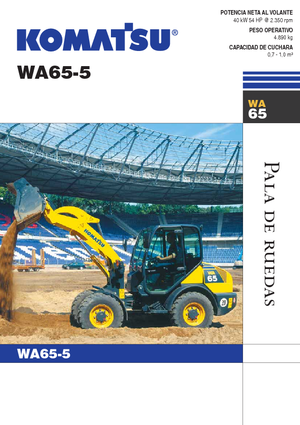 Ładowarki kołowe Komatsu WA65-5