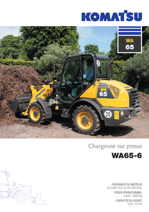 Ładowarki kołowe Komatsu WA65-6