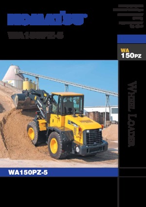 Ładowarki kołowe Komatsu WA150PZ-5