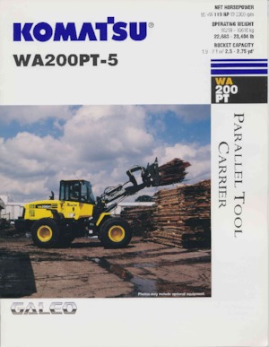 Ładowarki kołowe Komatsu WA200PT-5